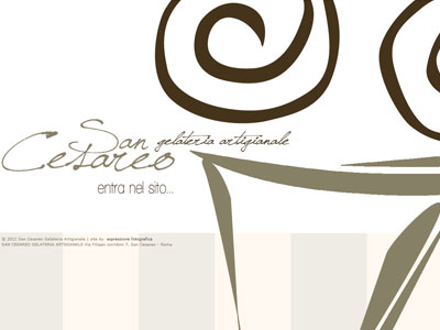 san cesareo gelateria artigianale web site